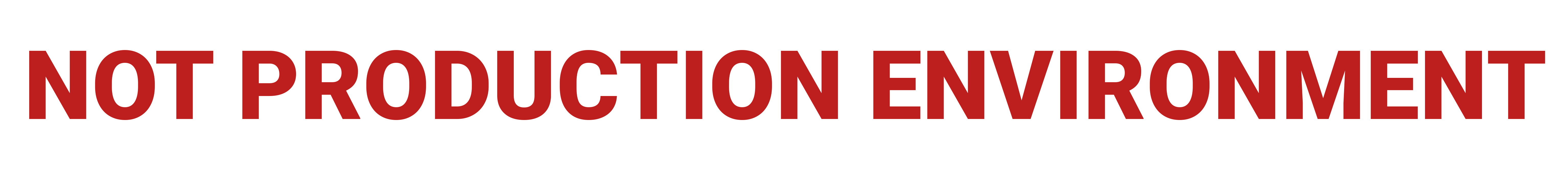 Image if not production